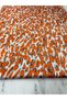 Orange Leopard Pattern Dress Shirt Tivil Satin Fabric Our Product Is Sold in Pieces 1 Piece 1 Meter - 3
