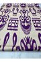 Purple Ikat Pattern Dressmaking Shirtmaking Tivil Satin Fabric Our Product Is Sold by Pieces 1 Piece Is 1 Meter - 3