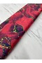 Red Marble Pattern Dress Shirt Tivil Satin Fabric Our Product Sold as Pieces 1 Piece 1 Met - 5