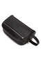 Adelina Men's Handbag Travel Cosmetic Portfolio Black Bag - 8