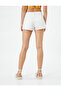 Şahika Ercümen Mini Denim Shorts - Normal Waist - 4