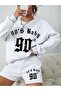 90's Printed Unisex Oversize Short Set