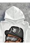 Lb Printed Unisex Oversize Tracksuit Set - 5
