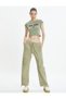 Crop New York T-Shirt Sleeveless Crew Neck Cotton - 2