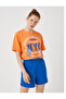 Women's Orange T-Shirt 1YAL18104UK - 3
