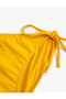 Basic Bikini Bottom Normal Waist Side Tie Detail - 3