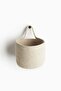 Cotton wall storage basket