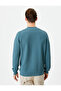 Slim Fit Sweater Knitwear Basic Crew Neck Textured - 4