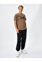 Far East Printed T-Shirt Crew Neck Short Sleeve Cotton - 2