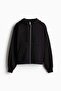 Zip-through hoodie