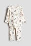 Printed jersey pyjamas
