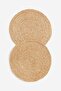 2-pack jute place mats - 2