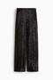 Sequined trousers
