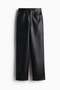 Straight coated trousers - 4