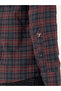 Claret Red Slim Fit Long Sleeve Shirt 50282560-Vr014 - 7