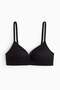 Padded non-wired lace bra