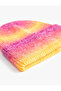 Elastic Knitted Beret with Folded Edges - 3