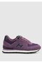 Peruvian Purple Leather Women's Sneakers