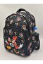 3 Piece Set First School Bag Set Girl Child Character Patterned Primary School Bag Black - 4
