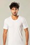 Erdem White Combed Cotton O Neck T-Shirt 1150