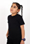 Unisex Crew Neck Basic Cotton Short Sleeve Kids T-Shirt - 3