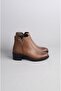 Select 628 Genuine Leather Heeled Women's Boots Brown