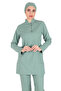 Çağla Lycra Thick Fabric Hijab Nurse Jersey and Hijab Doctor's Jersey Set - 2