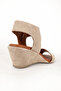 Women's Sandals with Orthopedic Padded Heel Straps - Real Leather, Suede Beige, Zy 7016 - 5