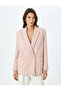 Double Breasted Oversize Blazer Jacket - 3