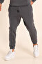 Men's Pocketed Elastic Leg Thick Sweatpants