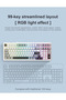 F99 95% Tri-Mode RGB Wireless Mechanical Gaming Keyboard, Pre-lubed Reaper Switches Hot-swappable - 5