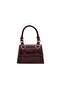 Women's Pink Handbag With Multi Pocket Interior