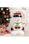 New Year's Foil Balloon -Snowman with Feet