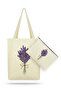 Package Lavender Bunch Canvas Fabric Tote Bag