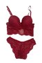 Corkedin Padded Lace Bra Set - 4