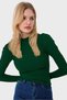 Women's Emerald Green Princess Sleeve Half Fisherman Camisole Blouse Alc-X5042 - 3