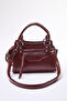 Bordo Çapraz Askılı Kadın Mini Boy Tote Çanta TWOAW25OC00004 - 3