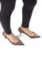 Bsr1006-1 Women's Leopard Patterned Thin Heeled Stiletto Shoes Comfortable Stylish Evening Dress Casual Pointed Toe Heeled Shoes - 2