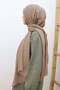 Mink-Bamboo Kraş Shawl - 2