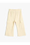 Sweatpants with Cargo Pocket Tie Waist Textured Wide Legs - 2