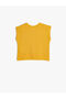 Athlete Textured Embroidery Detailed Crew Neck Cotton - 2