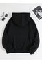 2-Piece Spider-Man Thick Cardigan - Black Gray Printed Winter Oversize Hooded Zip-Up Cardigan - 4