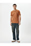 Slogan Printed T-Shirt Slim Fit Crew Neck Short Sleeve Cotton - 2