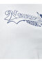 New York Crop T-Shirt Short Sleeve Crew Neck Slim Fit - 6