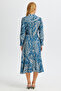 Slit Detail Long Shirt Dress - 5