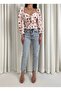 Vit Mom Jeans Distressed Snow Ripped 90s Boyfriend High Waist Jeans - 2