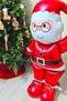 Giant Santa Claus Foil Balloon Standing on the Floor 155cm Santa Claus Christmas Balloon - 3