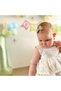 Set of 4 Glittery Bow Hair Clips for Babies, 6cm Ecru-Silver-Light Gold-Dark Gold - 3