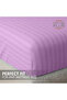 Queen-Striped Fitted Sheet Set - Premium and Durable Quality, Deep Pocket for a Perfect Fit - 5