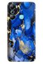 Infinix Hot 20I Case Silicone Patterned Illustrated Uv Cover Silvery Amethyst Stone